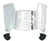 Lehigh Mountain Hawks Mini Football Helmet Visor Shield w/ Clips - PICK VISOR & LOGO COLOR