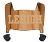 Lehigh Mountain Hawks Mini Football Helmet Visor Shield w/ Clips - PICK VISOR & LOGO COLOR