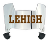 Lehigh Mountain Hawks Mini Football Helmet Visor Shield w/ Clips - PICK VISOR & LOGO COLOR