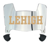 Lehigh Mountain Hawks Mini Football Helmet Visor Shield w/ Clips - PICK VISOR & LOGO COLOR