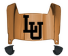 Lehigh Mountain Hawks Mini Football Helmet Visor Shield w/ Clips - PICK VISOR & LOGO COLOR