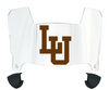 Lehigh Mountain Hawks Mini Football Helmet Visor Shield w/ Clips - PICK VISOR & LOGO COLOR