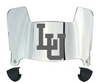 Lehigh Mountain Hawks Mini Football Helmet Visor Shield w/ Clips - PICK VISOR & LOGO COLOR