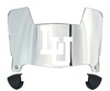 Lehigh Mountain Hawks Mini Football Helmet Visor Shield w/ Clips - PICK VISOR & LOGO COLOR