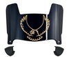 Lehigh Mountain Hawks Mini Football Helmet Visor Shield w/ Clips - PICK VISOR & LOGO COLOR