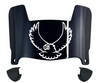 Lehigh Mountain Hawks Mini Football Helmet Visor Shield w/ Clips - PICK VISOR & LOGO COLOR