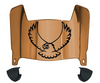 Lehigh Mountain Hawks Mini Football Helmet Visor Shield w/ Clips - PICK VISOR & LOGO COLOR