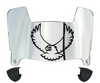 Lehigh Mountain Hawks Mini Football Helmet Visor Shield w/ Clips - PICK VISOR & LOGO COLOR