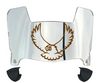 Lehigh Mountain Hawks Mini Football Helmet Visor Shield w/ Clips - PICK VISOR & LOGO COLOR