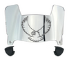 Lehigh Mountain Hawks Mini Football Helmet Visor Shield w/ Clips - PICK VISOR & LOGO COLOR