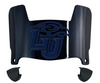 Liberty Flames Mini Football Helmet Visor Shield w/ Clips - PICK VISOR & LOGO COLOR
