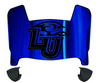 Liberty Flames Mini Football Helmet Visor Shield w/ Clips - PICK VISOR & LOGO COLOR