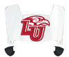 Liberty Flames Mini Football Helmet Visor Shield w/ Clips - PICK VISOR & LOGO COLOR