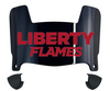 Liberty Flames Mini Football Helmet Visor Shield w/ Clips - PICK VISOR & LOGO COLOR