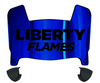 Liberty Flames Mini Football Helmet Visor Shield w/ Clips - PICK VISOR & LOGO COLOR