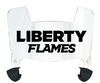 Liberty Flames Mini Football Helmet Visor Shield w/ Clips - PICK VISOR & LOGO COLOR