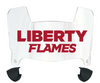 Liberty Flames Mini Football Helmet Visor Shield w/ Clips - PICK VISOR & LOGO COLOR