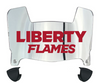 Liberty Flames Mini Football Helmet Visor Shield w/ Clips - PICK VISOR & LOGO COLOR