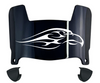 Liberty Flames Mini Football Helmet Visor Shield w/ Clips - PICK VISOR & LOGO COLOR