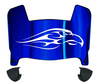 Liberty Flames Mini Football Helmet Visor Shield w/ Clips - PICK VISOR & LOGO COLOR