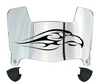 Liberty Flames Mini Football Helmet Visor Shield w/ Clips - PICK VISOR & LOGO COLOR
