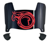 Liberty Flames Mini Football Helmet Visor Shield w/ Clips - PICK VISOR & LOGO COLOR