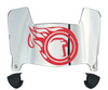 Liberty Flames Mini Football Helmet Visor Shield w/ Clips - PICK VISOR & LOGO COLOR