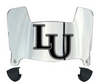Liberty Flames Mini Football Helmet Visor Shield w/ Clips - PICK VISOR & LOGO COLOR