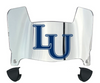 Liberty Flames Mini Football Helmet Visor Shield w/ Clips - PICK VISOR & LOGO COLOR
