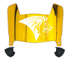 Lindenwood Lions Mini Football Helmet Visor Shield w/ Clips - PICK VISOR & LOGO COLOR