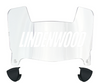 Lindenwood Lions Mini Football Helmet Visor Shield w/ Clips - PICK VISOR & LOGO COLOR