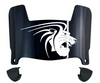 Lindenwood Lions Mini Football Helmet Visor Shield w/ Clips - PICK VISOR & LOGO COLOR