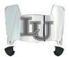 Lindenwood Lions Mini Football Helmet Visor Shield w/ Clips - PICK VISOR & LOGO COLOR
