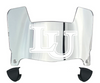 Lindenwood Lions Mini Football Helmet Visor Shield w/ Clips - PICK VISOR & LOGO COLOR