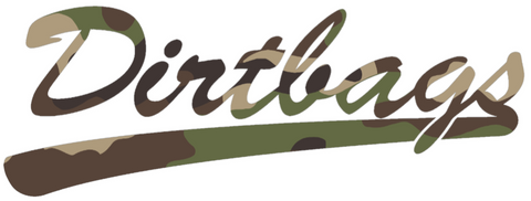 Long Beach State 49ers Woodland Camo Camouflage Dirtbags Logo Premium DieCut Vinyl Decal PICK SIZE