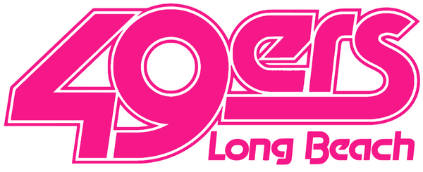 Long Beach State 49ers Hot Pink Retro Throwback Logo Premium DieCut Vinyl Decal PICK SIZE