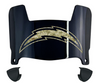 Los Angeles Chargers Limited Edition Mini Football Helmet Shield Visor w/ Clips - PICK VISOR & LOGO COLOR