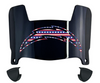 Los Angeles Chargers Limited Edition Mini Football Helmet Shield Visor w/ Clips - PICK VISOR & LOGO COLOR