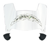 Los Angeles Chargers Limited Edition Mini Football Helmet Shield Visor w/ Clips - PICK VISOR & LOGO COLOR