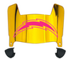 Los Angeles Chargers Limited Edition Mini Football Helmet Shield Visor w/ Clips - PICK VISOR & LOGO COLOR