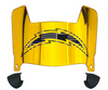 Los Angeles Chargers Limited Edition Mini Football Helmet Shield Visor w/ Clips - PICK VISOR & LOGO COLOR