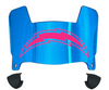 Los Angeles Chargers Limited Edition Mini Football Helmet Shield Visor w/ Clips - PICK VISOR & LOGO COLOR