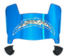 Los Angeles Chargers Limited Edition Mini Football Helmet Shield Visor w/ Clips - PICK VISOR & LOGO COLOR