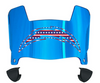 Los Angeles Chargers Limited Edition Mini Football Helmet Shield Visor w/ Clips - PICK VISOR & LOGO COLOR