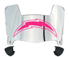 Los Angeles Chargers Limited Edition Mini Football Helmet Shield Visor w/ Clips - PICK VISOR & LOGO COLOR
