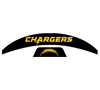 Los Angeles Chargers MIDI Mid Size SpeedFlex Football Helmet Front & Back Bumper Decal Set - Pick Color