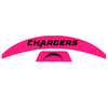 Los Angeles Chargers MIDI Mid Size SpeedFlex Football Helmet Front & Back Bumper Decal Set - Pick Color