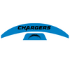 Los Angeles Chargers MIDI Mid Size SpeedFlex Football Helmet Front & Back Bumper Decal Set - Pick Color