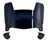 Los Angeles Chargers Retro Throwback Mini Football Helmet Shield Visor w/ Clips - PICK VISOR & LOGO COLOR
