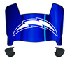 Los Angeles Chargers Retro Throwback Mini Football Helmet Shield Visor w/ Clips - PICK VISOR & LOGO COLOR